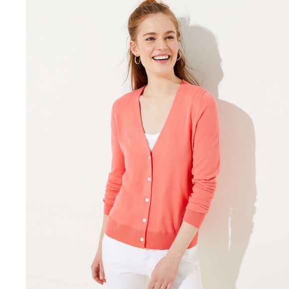 LOFT Tops - LOFT Signature V Neck Cardigan